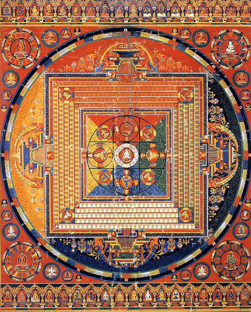Mandala of Vajradhatu, Tibetan