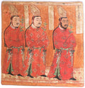 Uighur Princes, Bezeklik Caves wall painting