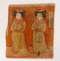 Uighur Princesses, Bezeklik Caves wall painting