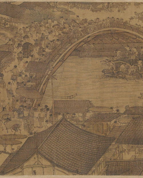 Along the River During the Qingming Festival — detail, Song dynasty handscroll